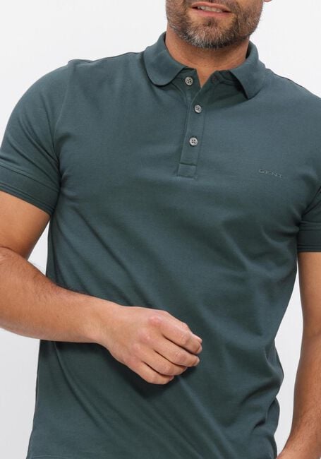 Groene GENTI Polo POLO 3 BUTTON SS 1219 - large