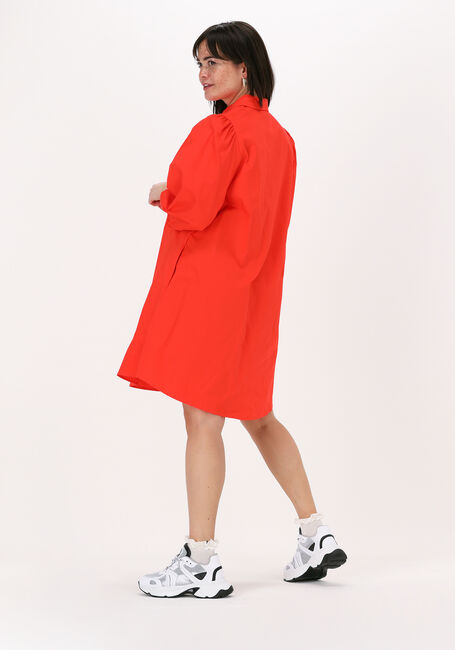 MSCH COPENHAGEN Mini robe PETRONIA 3/4 SHIRT DRESS en rouge - large