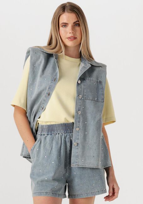 Blauwe STUDIO AMAYA  STORM BLOUSE - large