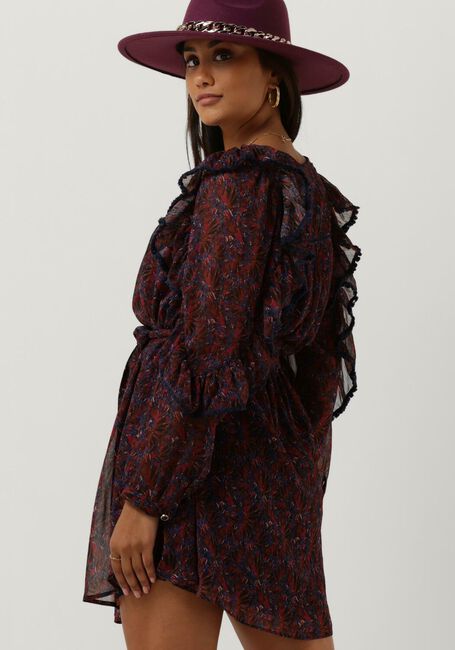 LOUIZON Mini robe DORY ROBE Bordeaux - large