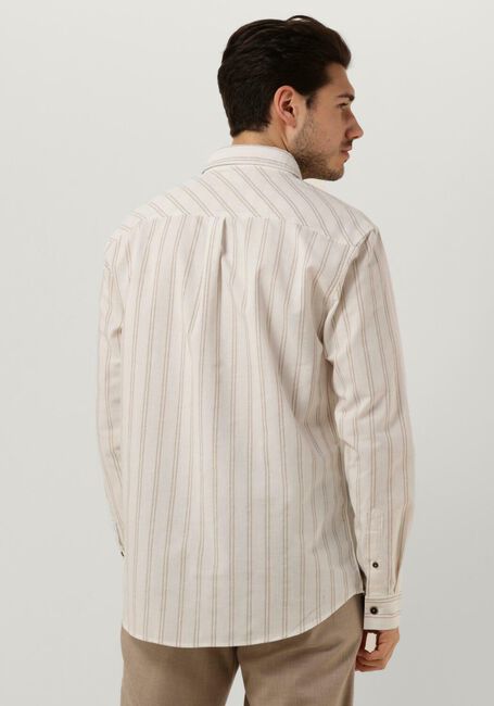 ANERKJENDT Chemise décontracté AKLEIF L/S DOUBLE STRIPE Blanc - large
