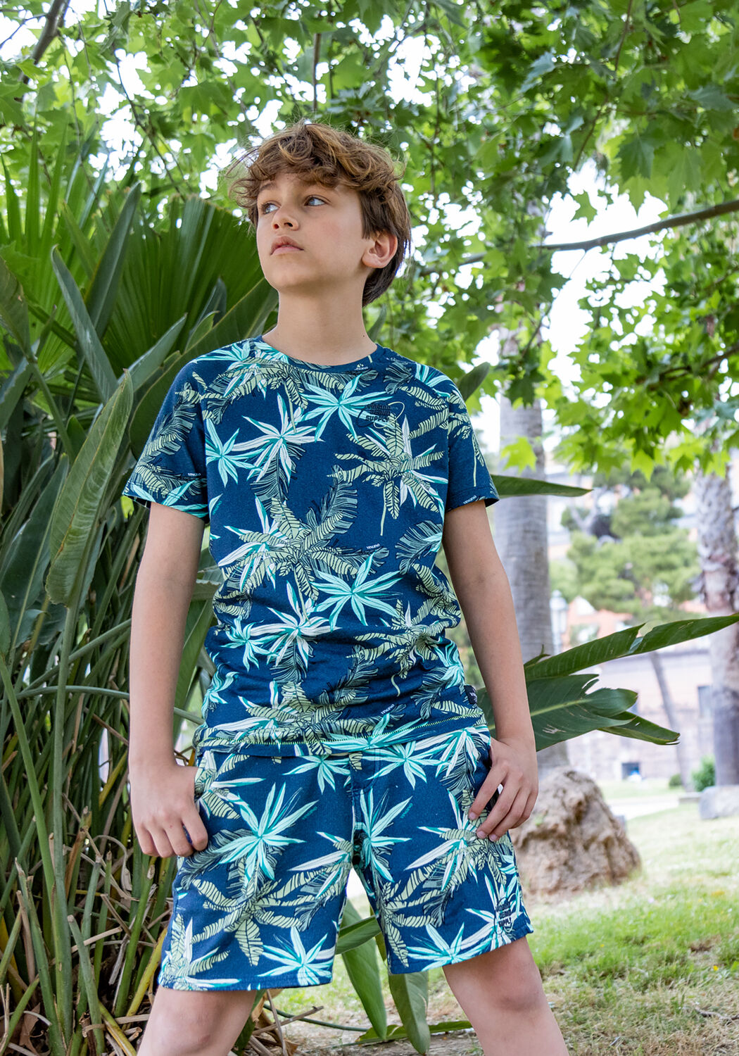 VINGINO Pantalon de jogging REALO en vert - large