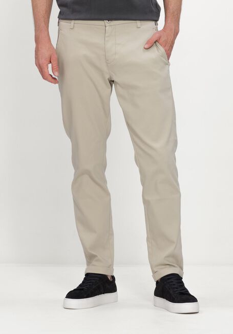 CAST IRON Pantalons longs CYLAS TAPERED CHINO MEGDA POWER Sable - large