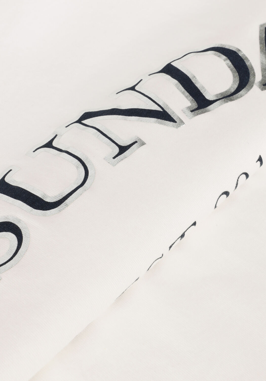 NUKUS T-shirt MEIKE SHIRT THE SUNDAY en blanc - large