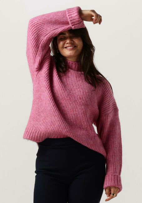 ENVII Pull ENLEMUR LS T-N KNIT 7061 en rose - large