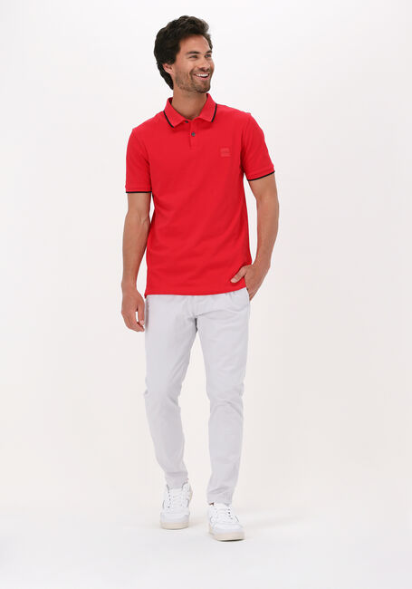 BOSS ORANGE Polo PASSERTIP en rouge - large