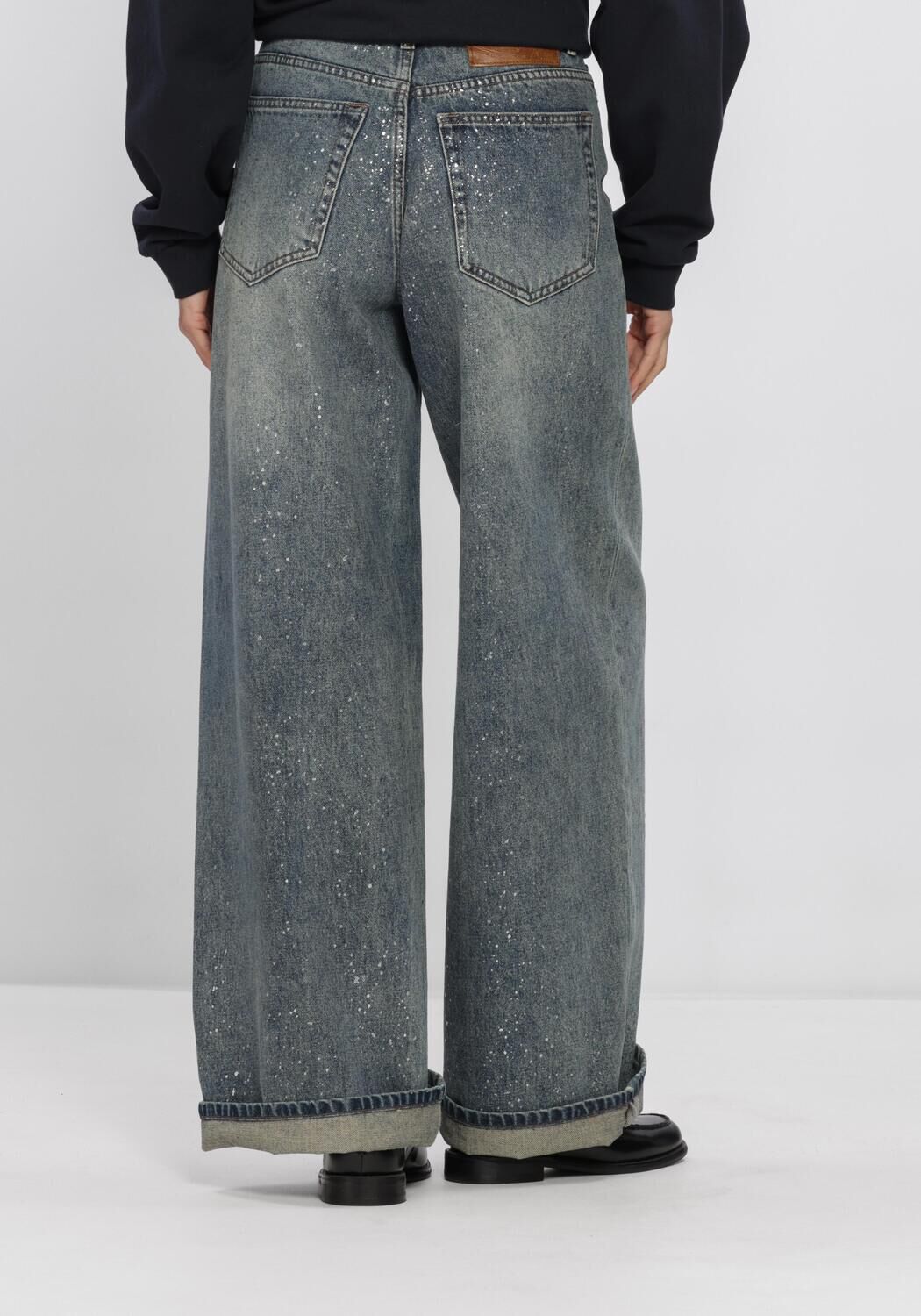 Blauwe ELEH Wide jeans EFWJ260012 - large