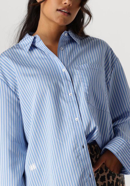 MODSTRÖM KADIRMD STRIPE SHIRT Blouses en bleu - large
