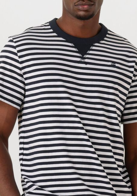 G-STAR RAW T-shirt NIFOUS STRIPE R T Bleu foncé - large
