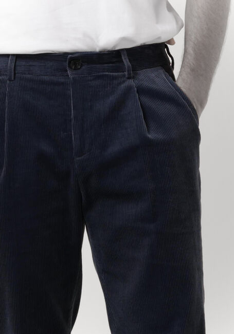 SCOTCH & SODA Chino BLAKE - CORDUROY PLEATED CHINO en bleu - large