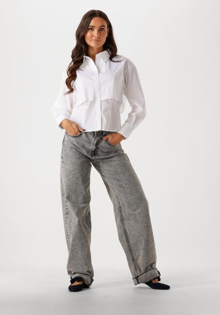 Witte CO'COUTURE  SANDY CC DOUBLE LAYER SHIRT - large
