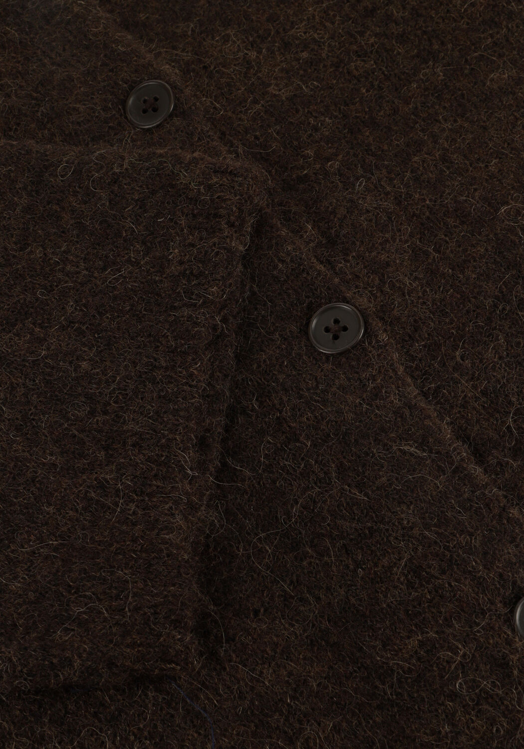 Bruine SELECTED WOMEN Vest SLFLULU NEW LS KNIT CARDIGAN - large