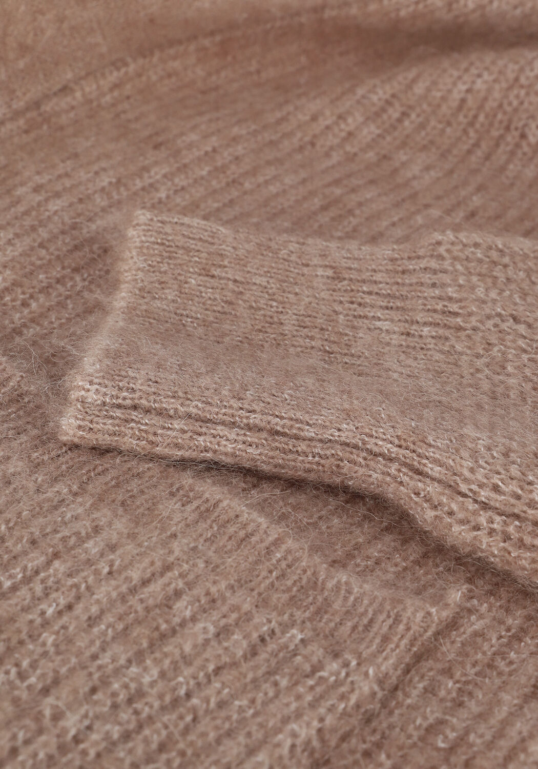 Camel SELECTED WOMEN Vest SLFLULU LS KNIT LONG CARDIGAN - large