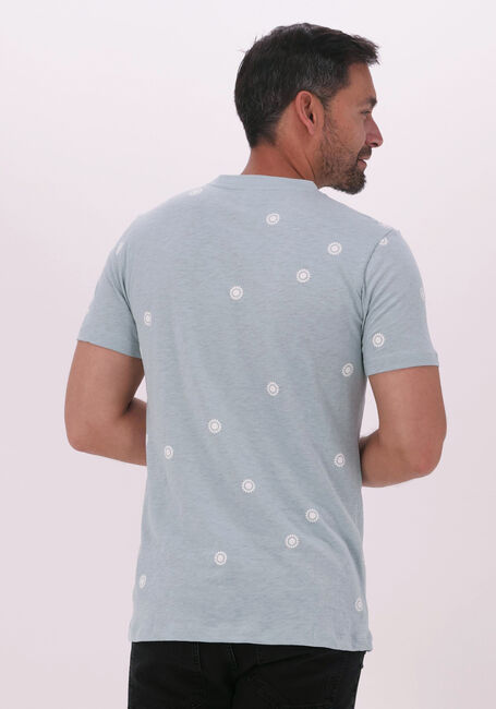 Lichtblauwe KULTIVATE T-shirt TS BLUE SUN - large