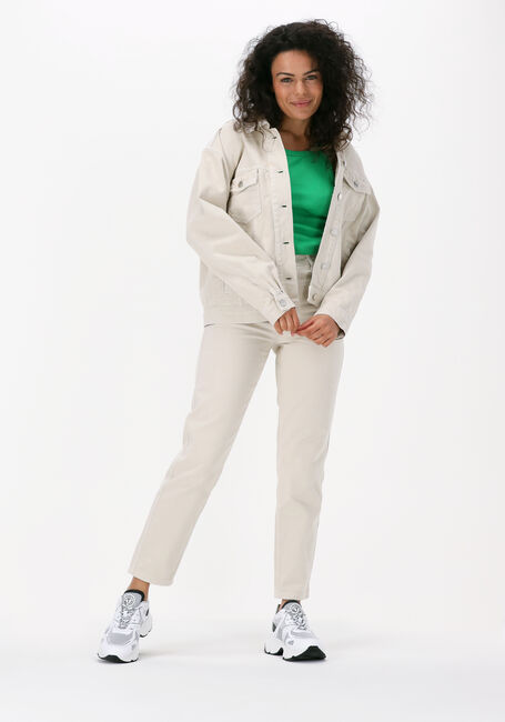 GESTUZ Mom jeans DENA HW MOM TWILL JEANS Écru - large