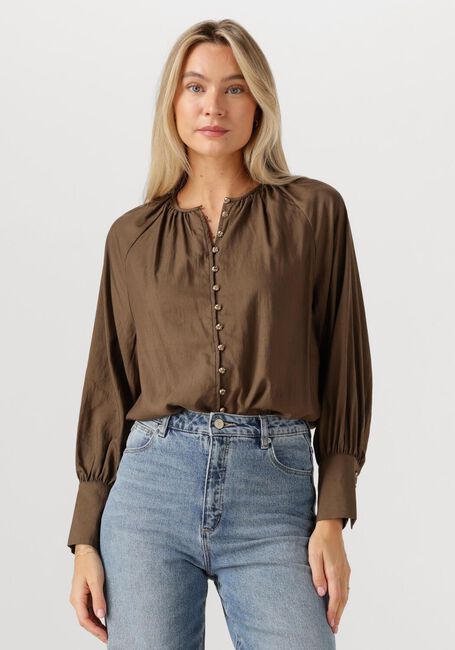 NUKUS STERRE BLOUSE Blouses en marron - large