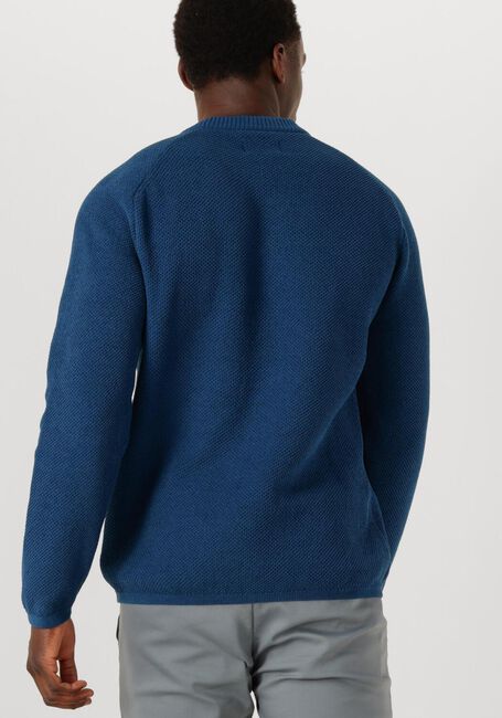 Blauwe DSTREZZED Trui NEILL BIG CHENILLE - large