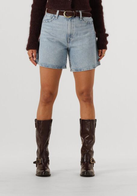 Lichtblauwe LEVI'S Jeans HIGH BAGGY SHORT FAR AND WIDE - large