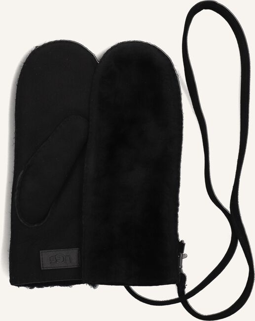 Zwarte UGG Handschoenen EXPOSED SHEEPSKIN MITTEN Zwarte UGG Handschoenen EXPOSED SHEEPSKIN MITTEN - large
