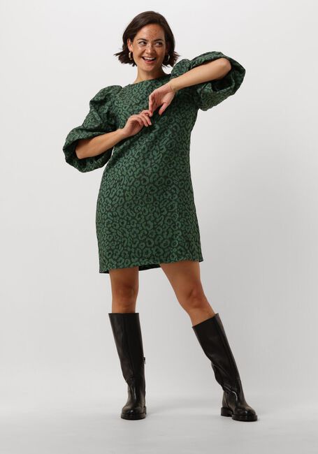 BY-BAR Mini robe ZASU LEO DRESS en vert - large