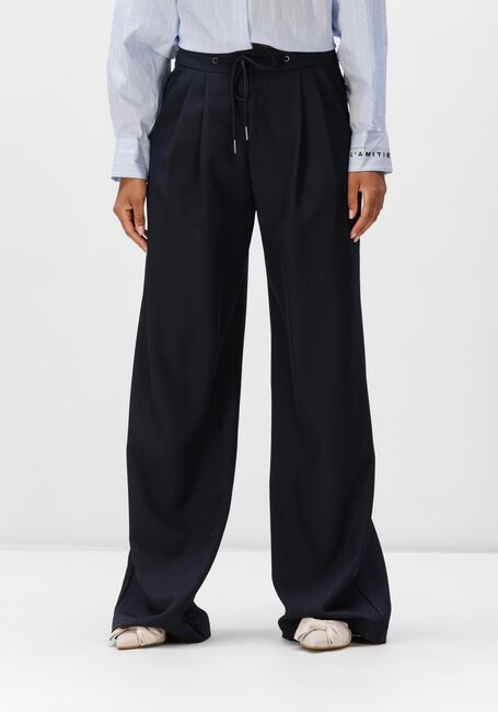 HAUTE L'AMITI&Eacute; Pantalon de jogging MICHELLE TAILOR TIE TALL PANT Bleu fonc&eacute; - large