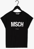 MSCH COPENHAGEN T-shirt ALVA ORGANIC MSCH STD TEE en noir