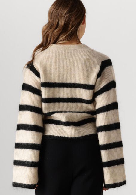 SECOND FEMALE Gilet OVALIS KNIT WIDE SLEEVE CARDIGAN Sable - large
