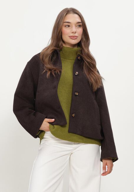 NEO NOIR Jack HAMRA WOOL JACKET en marron - large