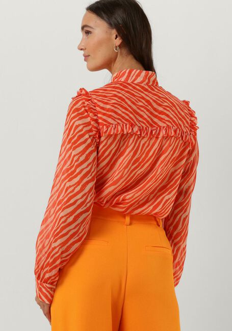NOTES DU NORD GENNY RECYCLED SHIRT Blouses en orange - large