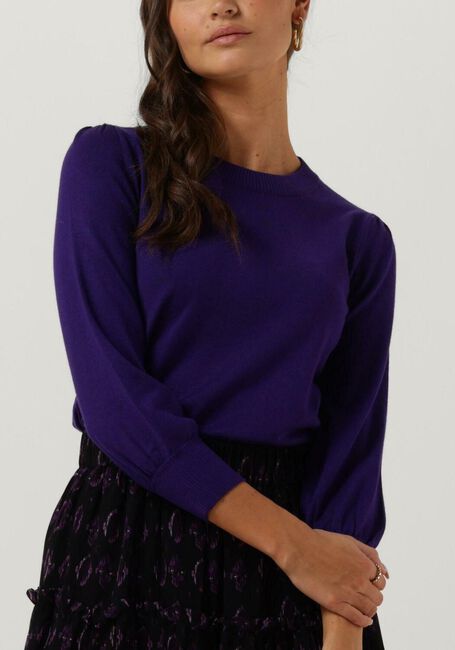 MINUS Haut MERSIN KNIT TEE Lilas - large