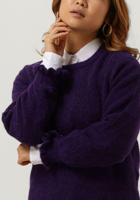 SELECTED FEMME Pull SIA JUMA LS KNIT en violet - large