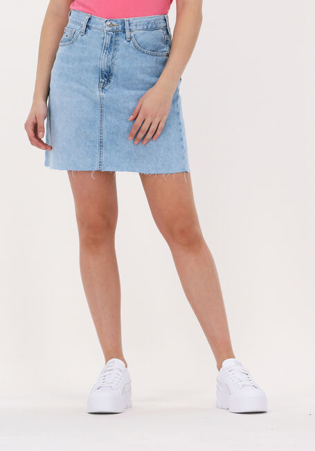 TOMMY JEANS  MOM SKIRT Bleu clair - large