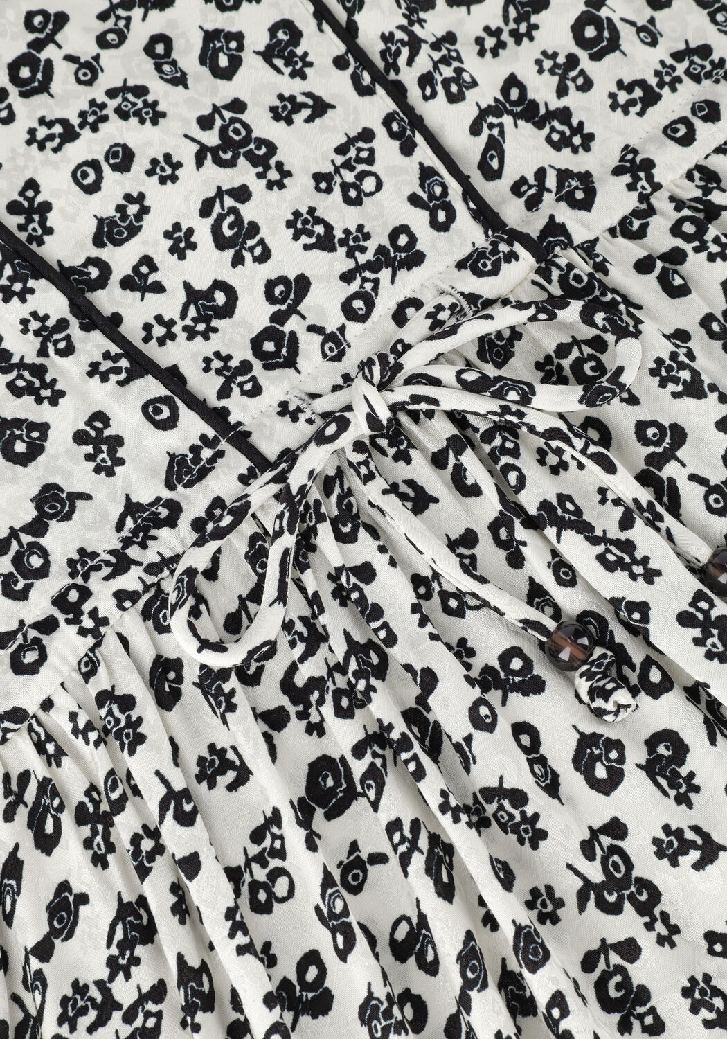 SCOTCH & SODA Mini robe T-SHIRT SHAPE DRESS WITH FLOUNCE SLEEVES en multicolore - large