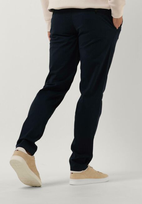 TOMMY HILFIGER Pantalon CHELSEA SATIN GMD Bleu foncé - large