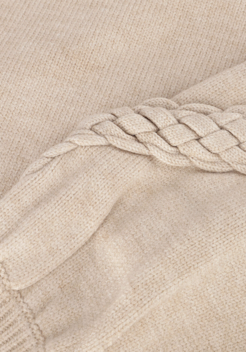 MINUS Pull VERA HIGH NECK KNIT PULLOVER Sable - large