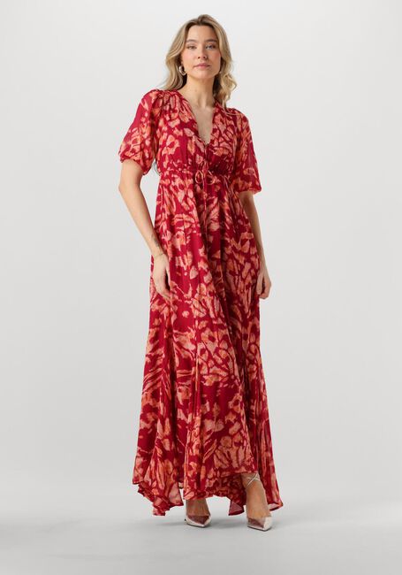 Rode NOTRE-V Maxi jurk NV-FIORE MAXI - large