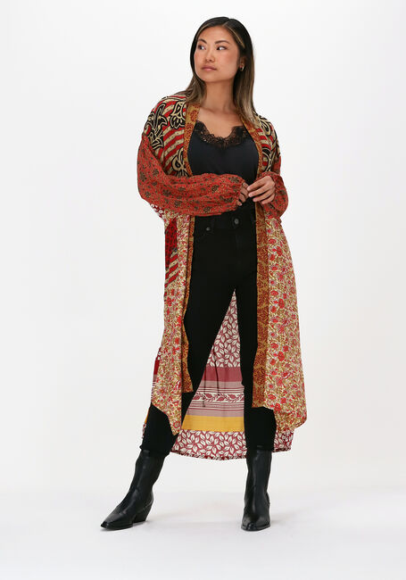 SISSEL EDELBO Kimono POCKET LONG MIX KIMONO en multicolore - large