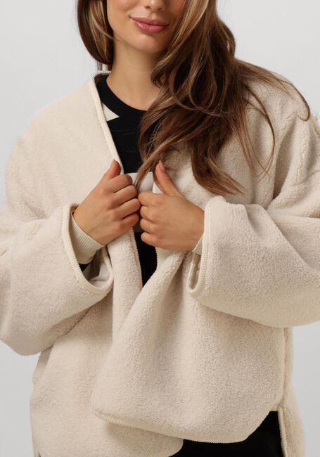 RUBY TUESDAY Jack CHRISTIES FUR VEST JACKET Blanc - large