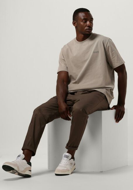 WOODBIRD T-shirt WBBAINE BASE TEE en taupe - large