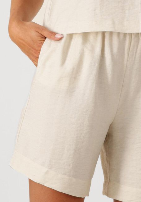 MSCH COPENHAGEN Pantalon courte MSCHDISA HW SHORTS Écru - large