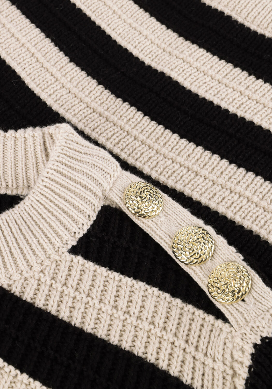 Y.A.S. Pull YASSIRONI LS KNIT PULLOVER S. en beige - large