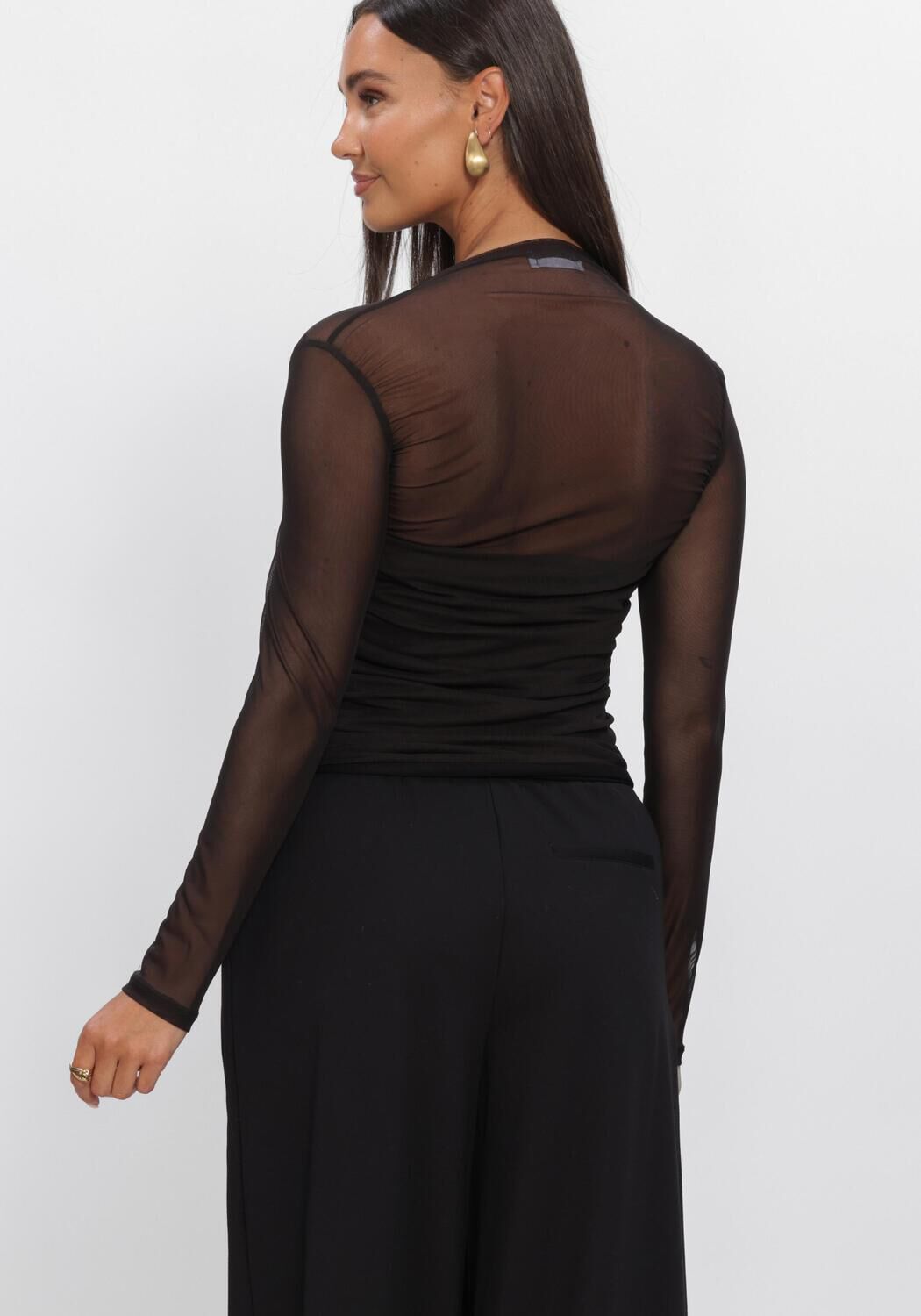 Zwarte EDITED Top INGE TOP - large