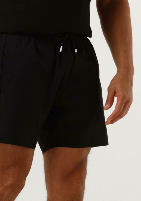 BOSS BLACK Shorts de bain ICONIC en noir - large