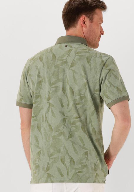 Groene PME LEGEND Polo TWO TONE PIQUE PRINTED - large