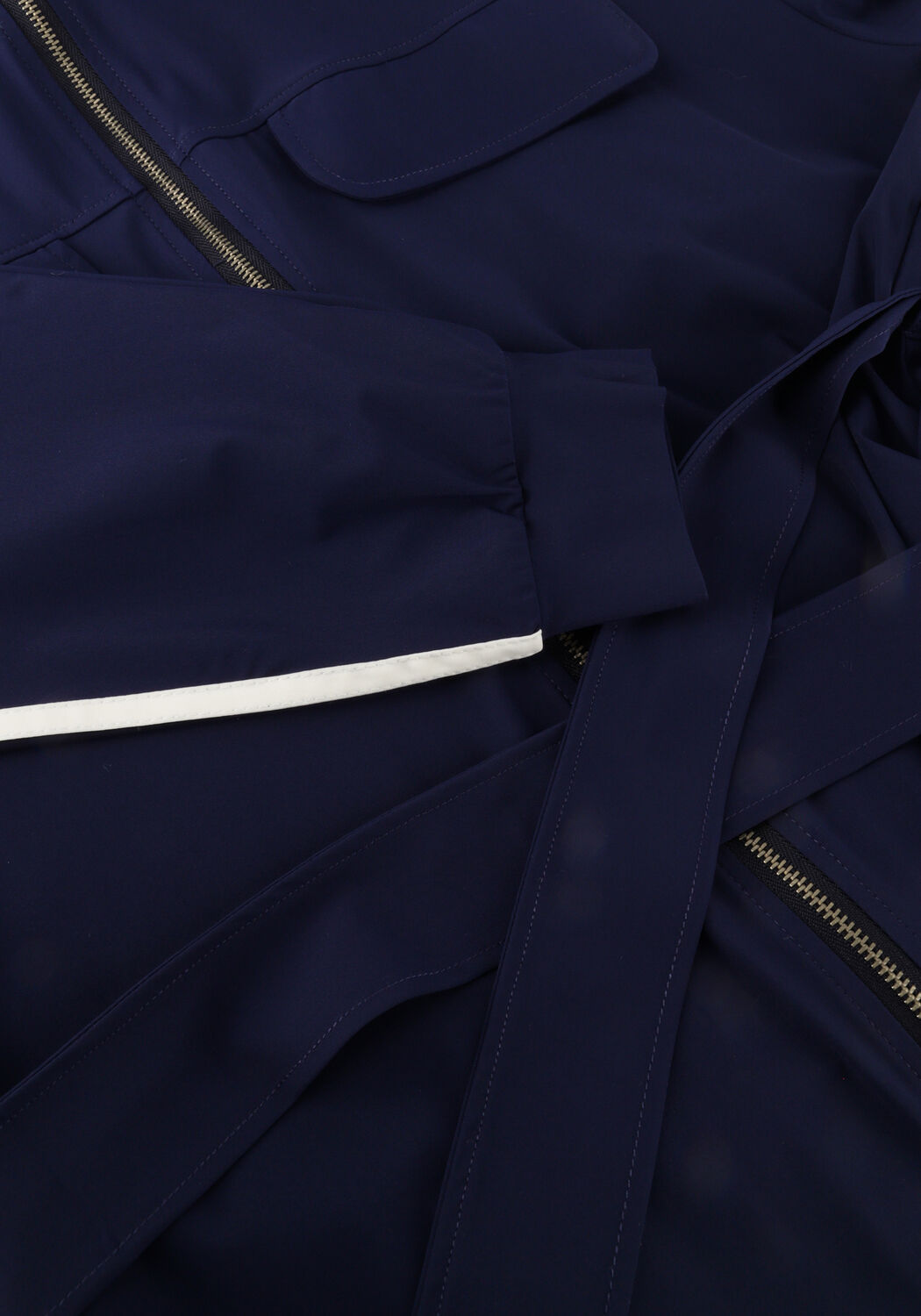 Blauwe PENN & INK Jassen JACKET STRIPE - large