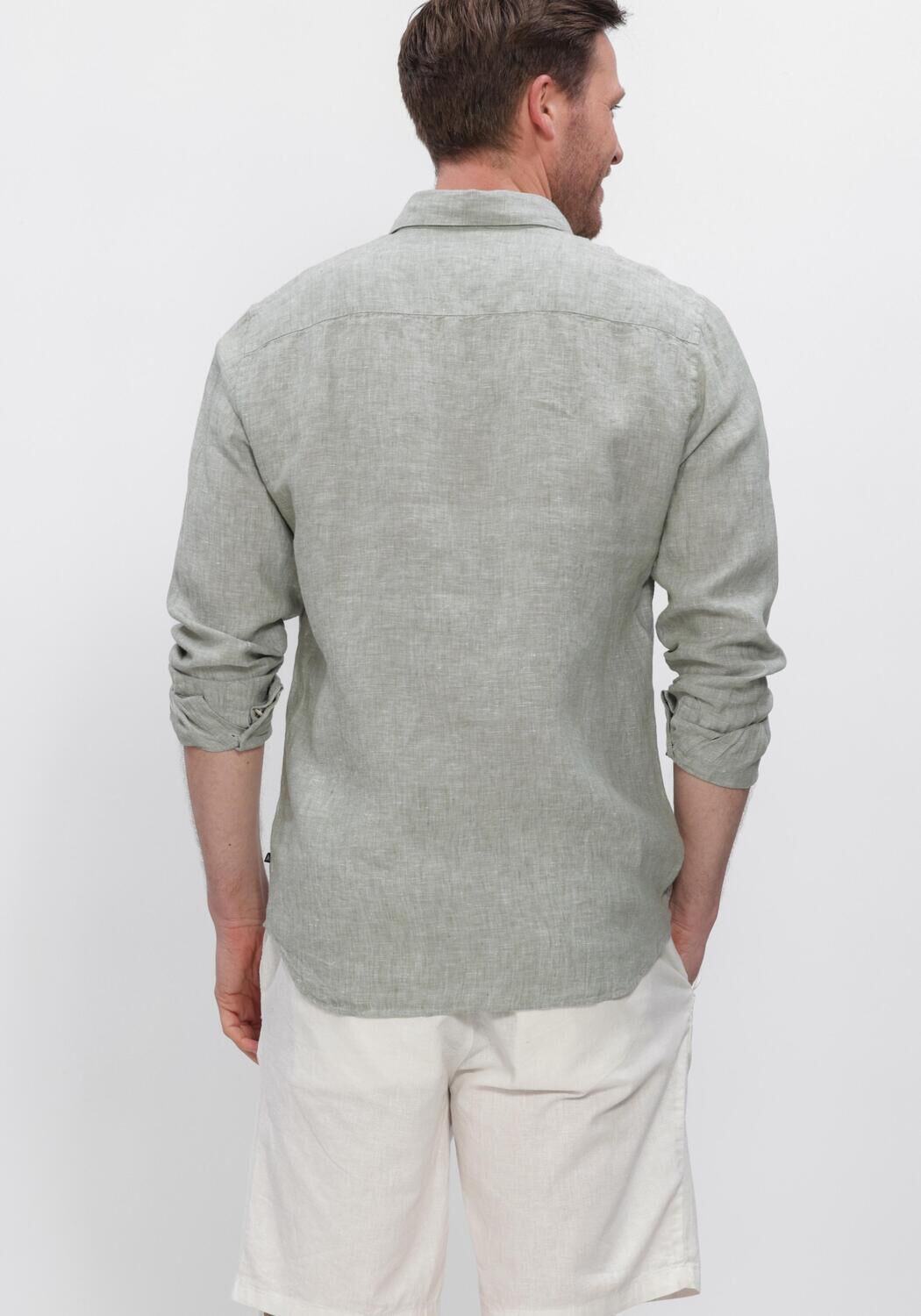 Groene MATINIQUE Casual overhemd MAMARC SHORT - large