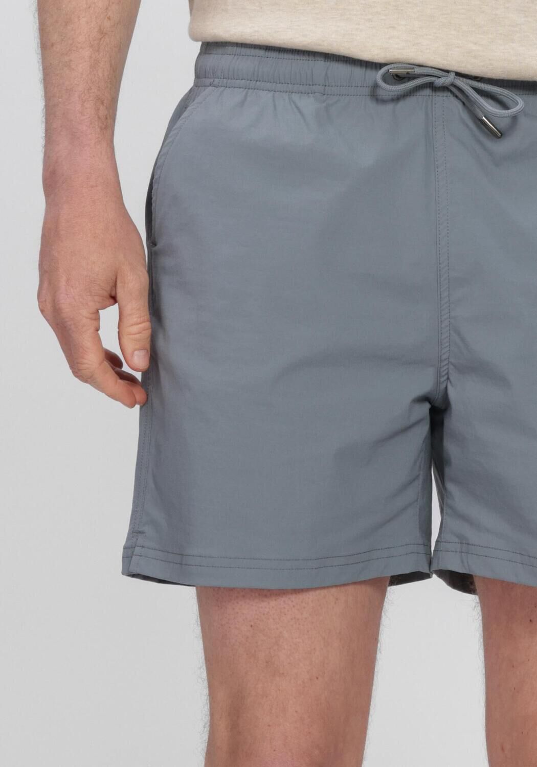 PROFUOMO Shorts de bain SWIMSHORT SF en gris - large