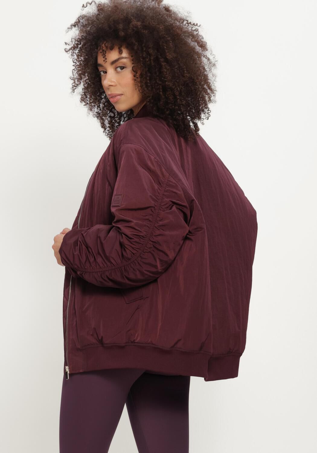THE LOLA CLUB Jack LINA BOMBER Bordeaux - large