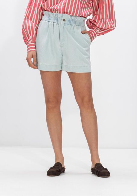 BY-BAR Pantalon courts LEON BLEACHED DENIM SHORT Bleu clair - large