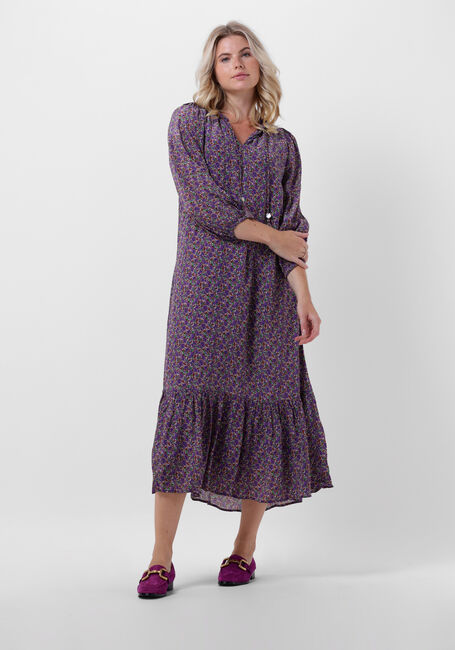 Paarse MOLIIN Midi jurk TABITHA - large